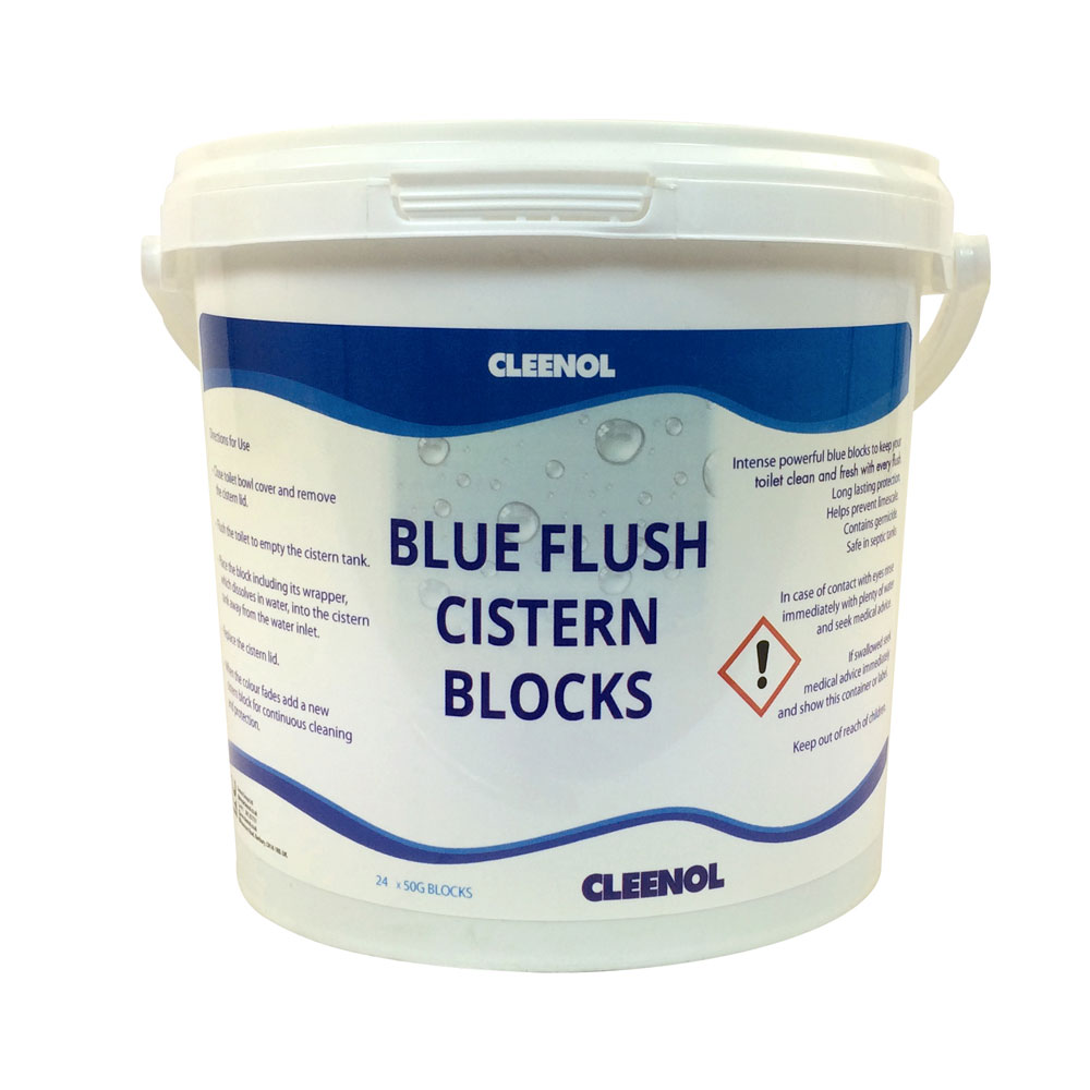 Blue Flush Cistern Blocks