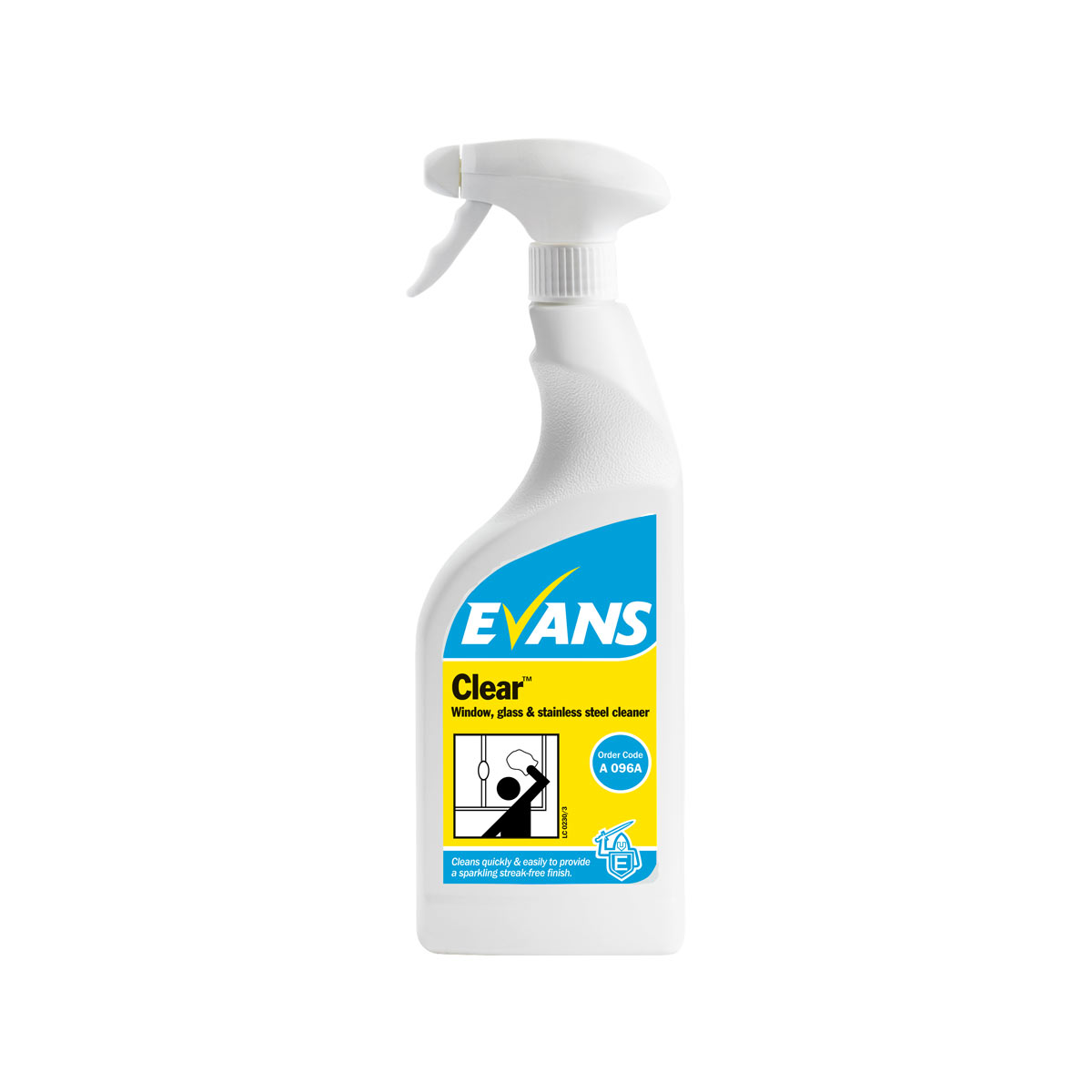 Clear™ - Window, Glass and Stainless Steel Cleaner RTU
