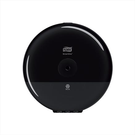 Tork SmartOne® Mini Toilet Roll Dispenser Black