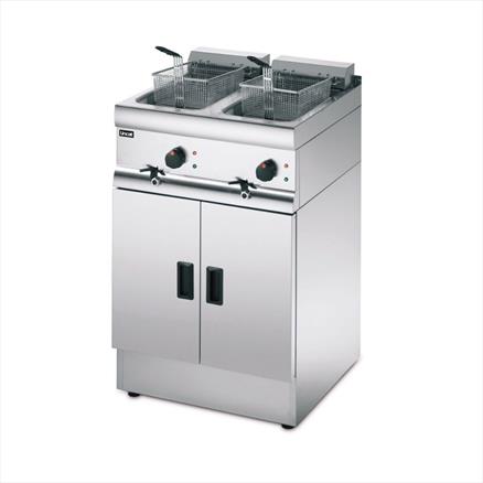 Lincat Silverlink 600 Electric Free-standing Twin Tank Fryer